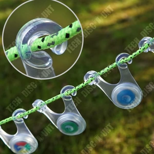 TD® Outdoor Camping dekorativ ljus led tältrep ryggsäck hängande ljus cykel varningsbaklykta silikonljus