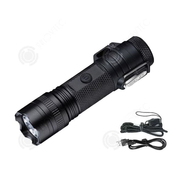 LED Ficklampa - INN - Ultra Kraftfull - Vattentålig - Zoombar - 5 Lägen