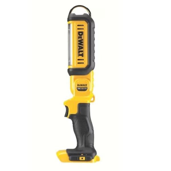 LED-lampa - DEWALT - DCL050 - 18V Li-Ion - 250-500 Lumen - Autonomi 10H Svart, Gul