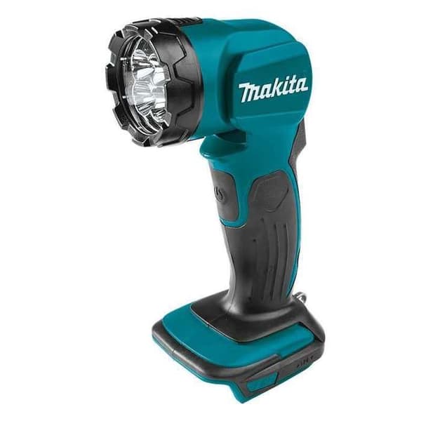 Ficklampa - MAKITA - DEADML815 - 18V batteri - Räckvidd 200m - 2 lägen Svart, Turkos