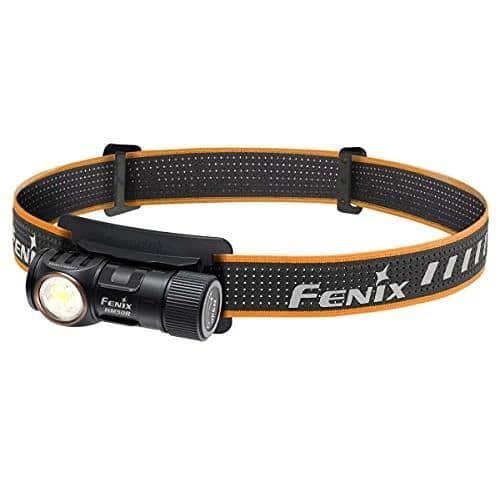 Huvudlampa - FENIX - HM50R V2.0 - uppladdningsbar USB - 100 m - 80 g