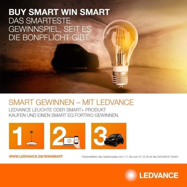 Externt Projektor - LEDVANCE - Endura Pro - Rörelsedetektor - 8 Watts - Mörkgrå