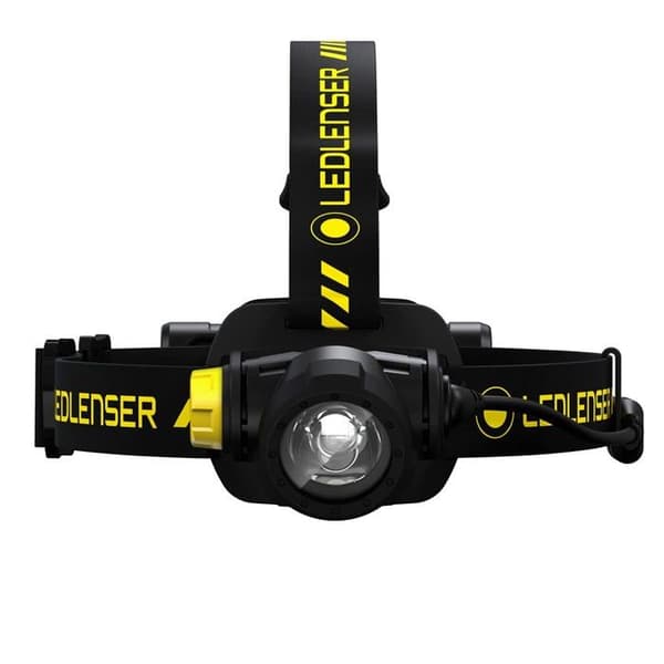 Huvudlampa - LED Lenser - H7R Work - 600 lm - 200 m - Uppladdningsbar