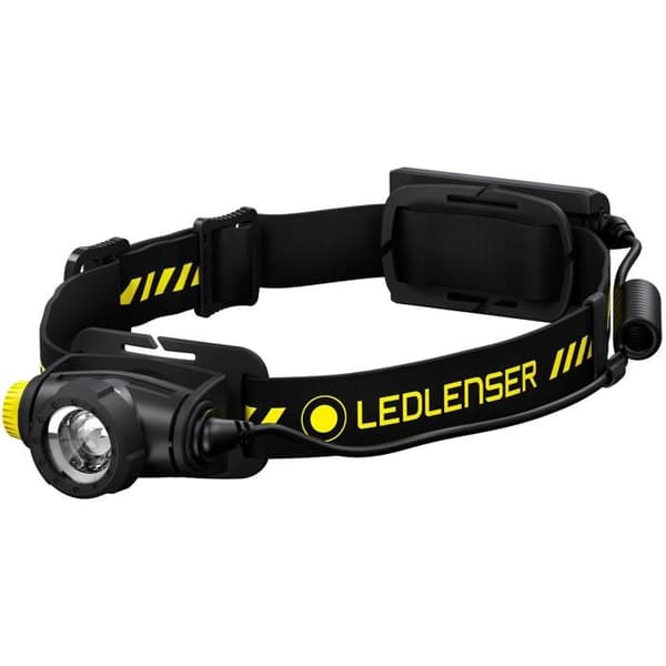 Huvudlampa - LED LENSER - H5R Work - 300 lm - Batteritid 45h - Uppladdningsbar