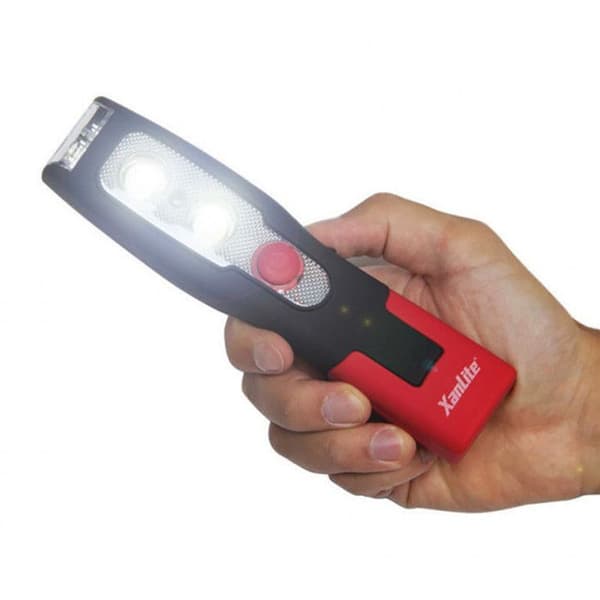 USB uppladdningsbar 200 lumen LED-handlampa