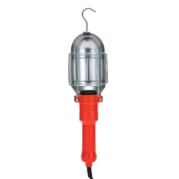 Arbetslampa - VELAMP - E27 sockel - 5m kabel - Metall och PVC