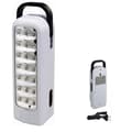 Miniatyrbild 4 av 4: Leofla - LFLLED713 - Nödlampa Vit Uppladdningsbar bärbar ficklampa 21 LED + kabel
