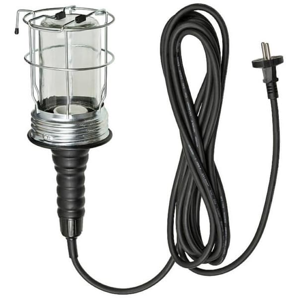Bärbar lampa - BRENNENSTUHL - GH 20 - Gummi - 60 W - Ficklampa
