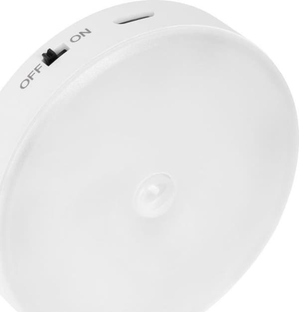 Rebel - ZAR0550-1 - Stickkontaktlampa. LED-nattlampa som är uppladdningsbar med magnet och rörelsedetektor.