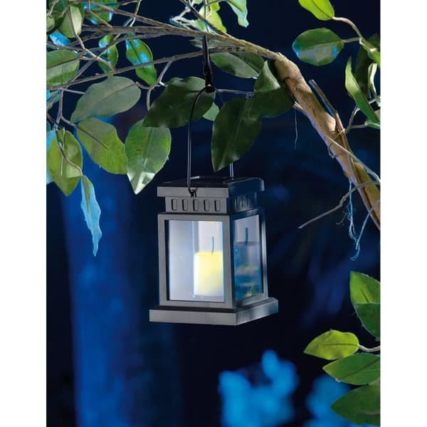 Lanternt - LUNARTEC - Asiatisk design - Solenergi - LED - Vattentålig utomhus