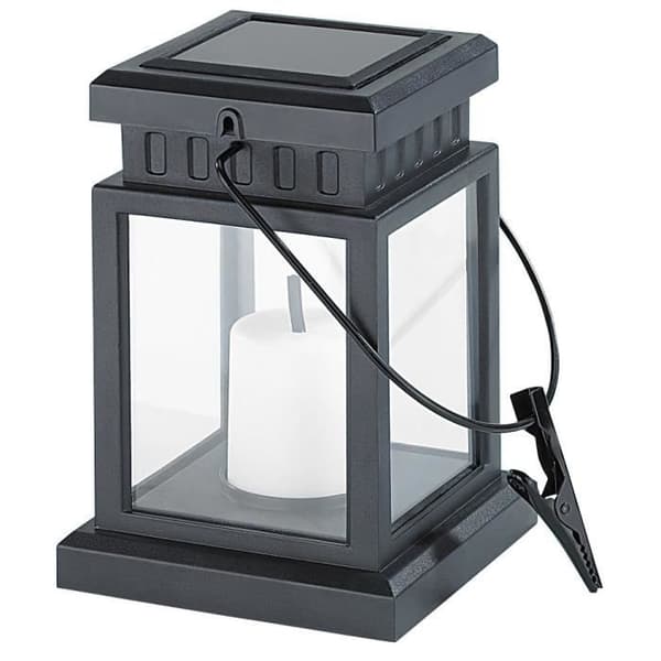 Lanternt - LUNARTEC - Asiatisk design - Solenergi - LED - Vattentålig utomhus