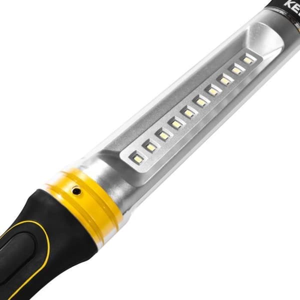 Arbetslampa LED - KEL - 6W - 250lm - 6400K - IP20 - Svart/Gul