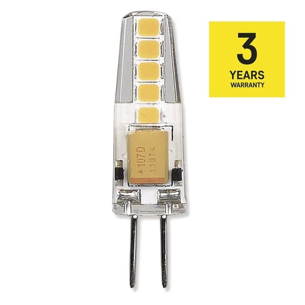 Emos - ZQ8621 - Les A++, Classic JC LED-lampa, neutralvit, glas, 2 W, G4, transparent, 1,6 x 5,1 cm