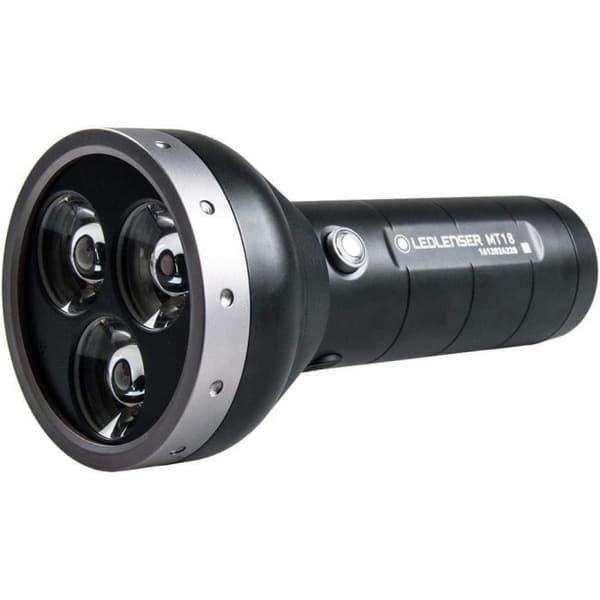 Ficklampa - Ledlenser - MT18 - 3000 lumen - Uppladdningsbar - Räckvidd 540m