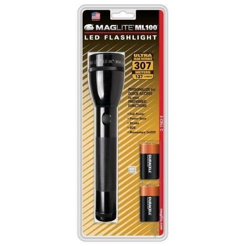 Maglite ML100 2 CELL LED blandad vuxen blister Svart 23,2 cm