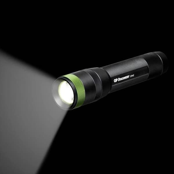 Ficklampa - GP - CR42 - USB uppladdningsbar - 1000 lumen - 40 timmar