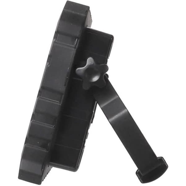 20 W uppladdningsbar LED bärbar lampa - PEREL - Svart - Utomhus - Batteri