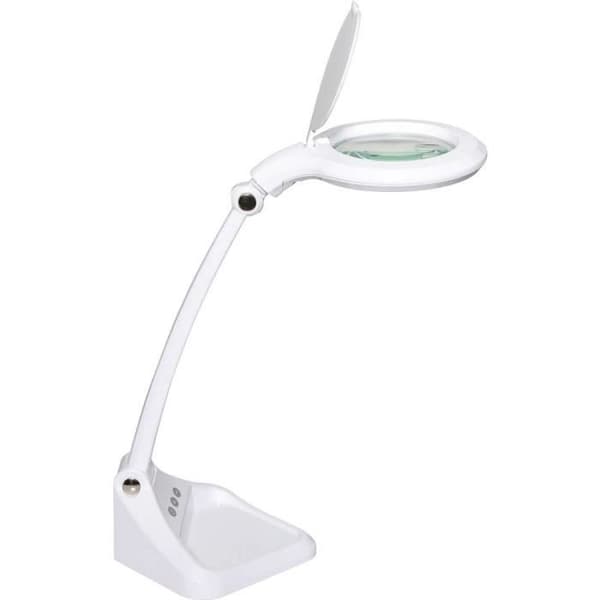 Maul LED-förstoringslampa MAULiris 8261202 Integrerad LED N/A Effekt: 7 W dagsljus vit N/A 7 kWh/1000h Vit