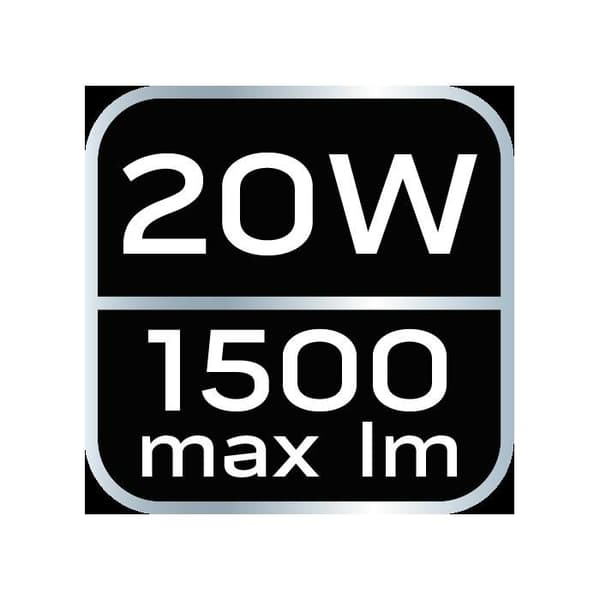 Batteridriven ficklampa 6xAA 1500 lm CREE XHP50.2 LED