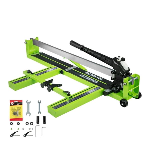 800mm professionell manuell kakelskärare, hel stålram,exakt laserpositionering