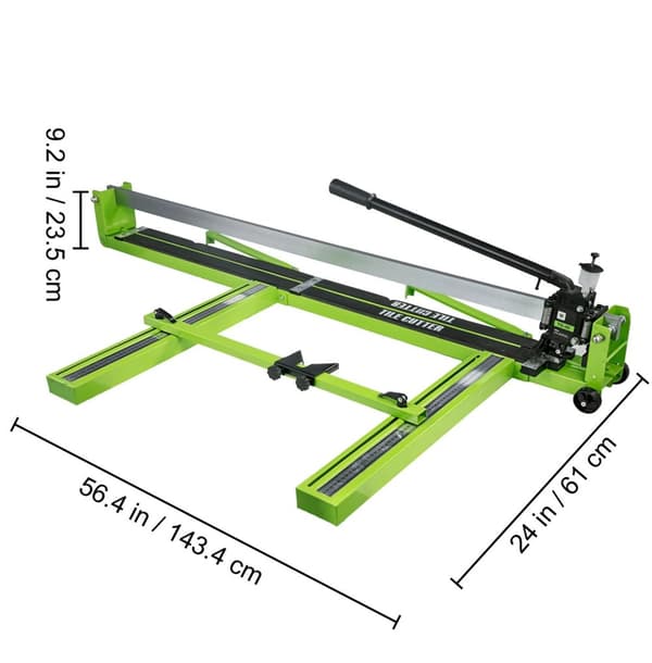 47-tums/1200mm portabel manuell kakelskärare, stor skärkapacitet, hög precision, enkel och säker att använda
