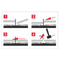 Miniatyrbild 6 av 6: AWTOOLS STANDARD KAKELVÄTNINGSSYSTEM 1,5mm - 7-15mm - CLIP 100 st.