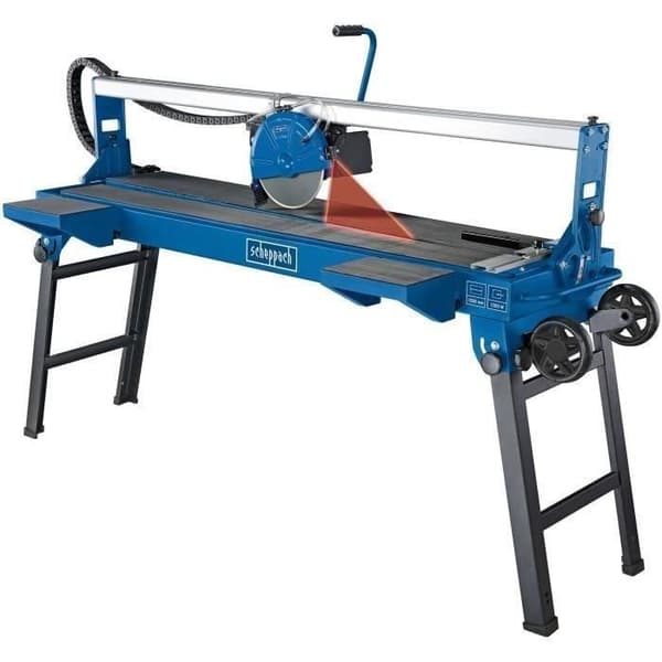 Vattenskärmaskin 1200W med 230mm skiva, lutbar klipp huvud och laser - SCHEPPACH - FS4700