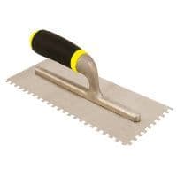 Platoir inox - Inox - 280 mm x 120 mm - Dents 10 mm - Tillbehör för kakel