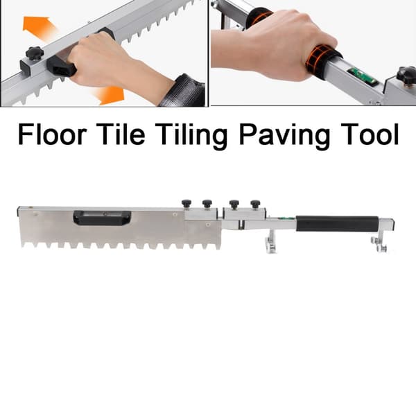 Tile Leveling System, Hållbart Rostfritt Stål, Justerbar Höjd, Lättviktsdesign