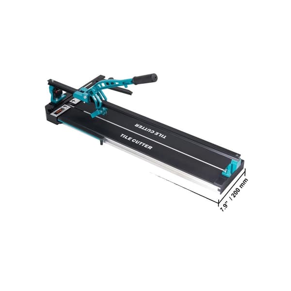 Manuel Flise Cutter, Infrarød Præcisionspositionering, Kraftig Aluminium Base,47tommer