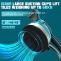 Miniatyrbillede 3 af 4: Seesii Flise Vibration Nivelleringsmaskine, 160mm Sugekop, 12-Trins Justerbar,med 2X2.0Ah batteri