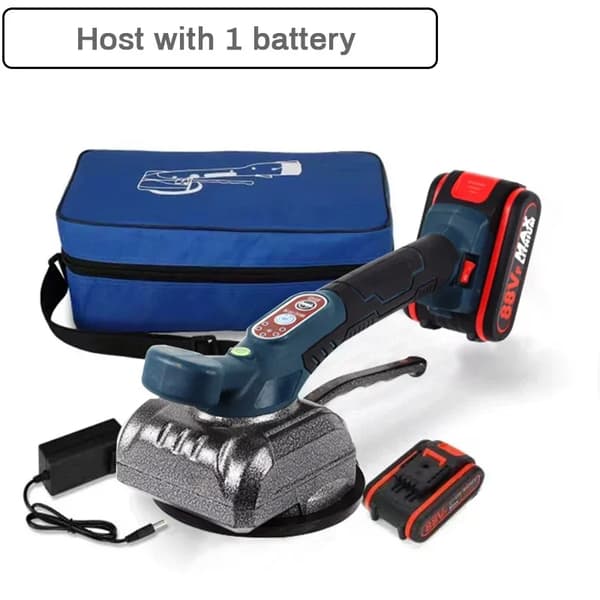 Elektrisk Flisebelægningsmaskine, 5 Gear, 15000mAh Batteri, 1000W Effekt,Vært med 1 batteri