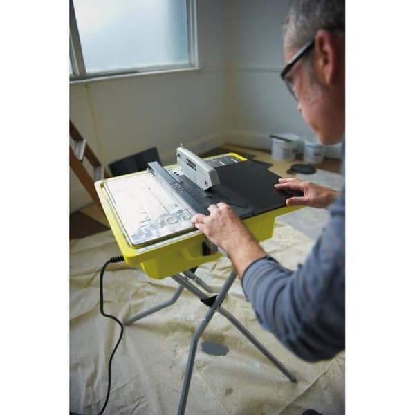Vattensåg för kakel RYOBI WS721S - 500 W - Inox-bord - Diamantdisk 178 mm