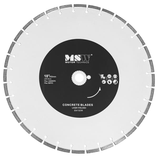 MSW - Diamantkapskiva - 450 mm