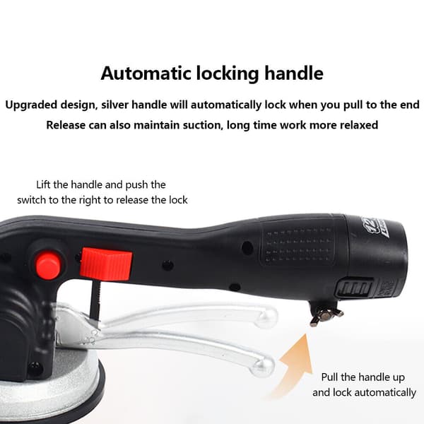 Tile Vibrator, Batteridriven, 12000 RPM Vibrationsfrekvens
