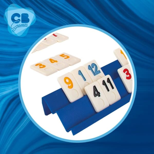 Lautapeli Colorbaby Rummi 24,5 x 3 x 6 cm (6 osaa) (112 Kappaletta)