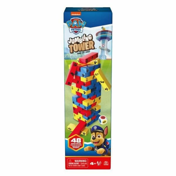 Lautapeli The Paw Patrol JUMBLING TOWER (48 Kappaletta) (1 osaa)