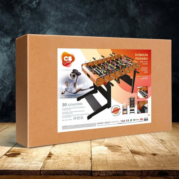Pöytäjalkapallopeli CB Games 101 x 70 x 51 cm Taitettava