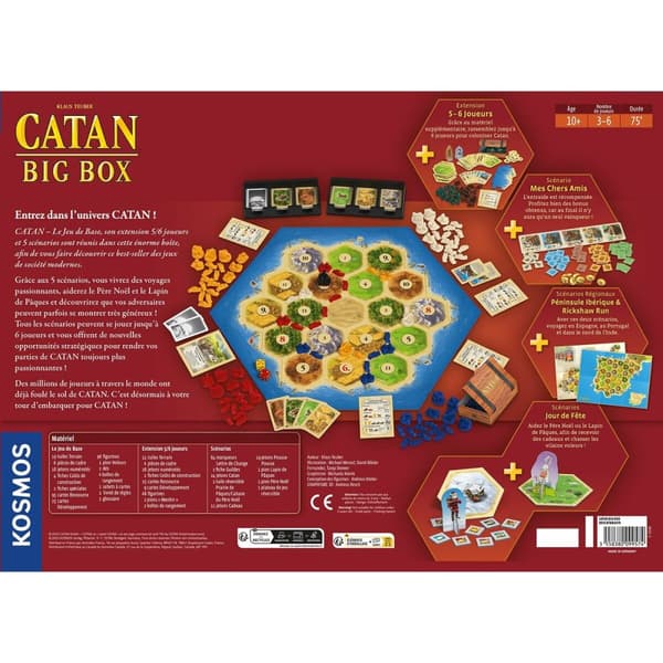 Sällskapsspel Asmodee Catan Big Box (FR)