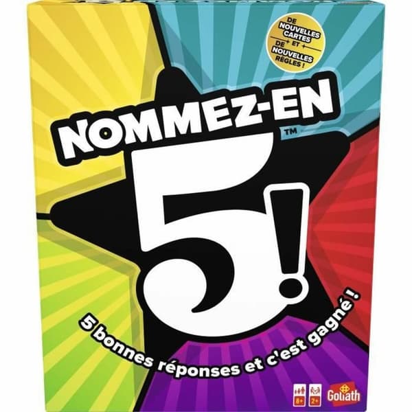 Sällskapsspel Goliath Nommez-en 5! FR