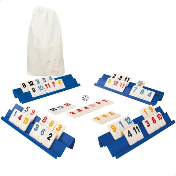 Lautapeli Colorbaby Rummi 24,5 x 3 x 6 cm (6 osaa) (112 Kappaletta)