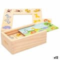 Pikkukuva 1 / 4: Domino Woomax eläimet (12 osaa)