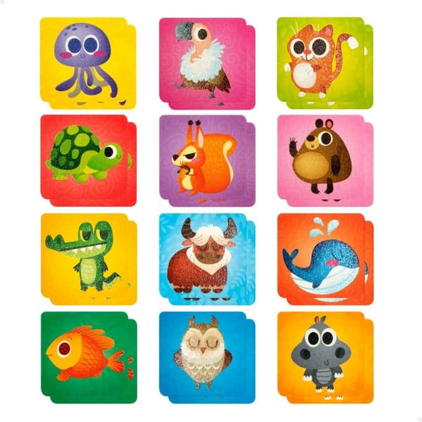 Memory-spel Lisciani Giochi Barnpussel Pekskärm 24 Delar