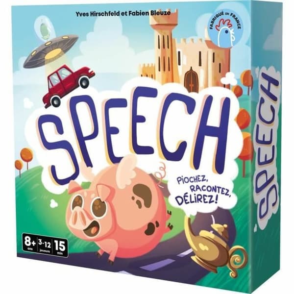 Brætspil Asmodee Speech (FR)