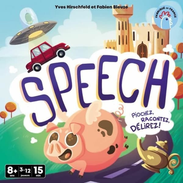 Brætspil Asmodee Speech (FR)