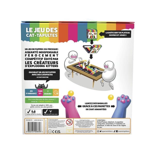 Sällskapsspel Asmodee Le Jeu des Cat-Tapultes (FR)