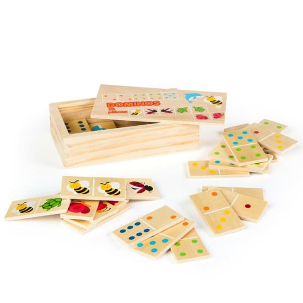 Domino Woomax djur (12 antal)