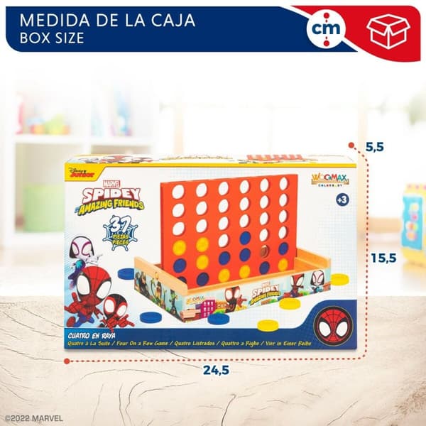 4 i Rad Spidey 24 x 16 x 15 cm (6 antal)