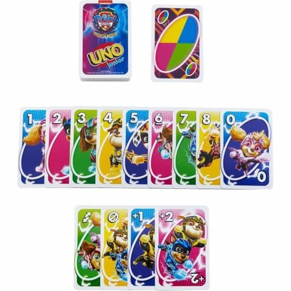 Sällskapsspel Mattel Uno Junior Paw Patrol