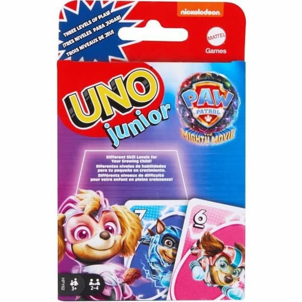 Sällskapsspel Mattel Uno Junior Paw Patrol